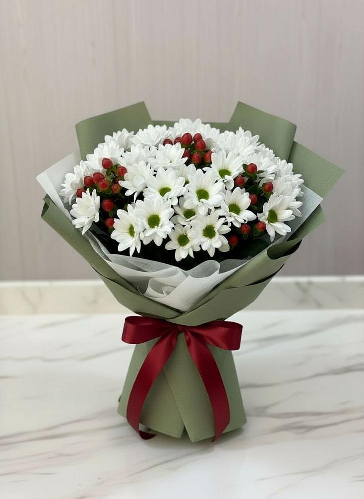 Букет цветов из: Хризантемы в Егорово