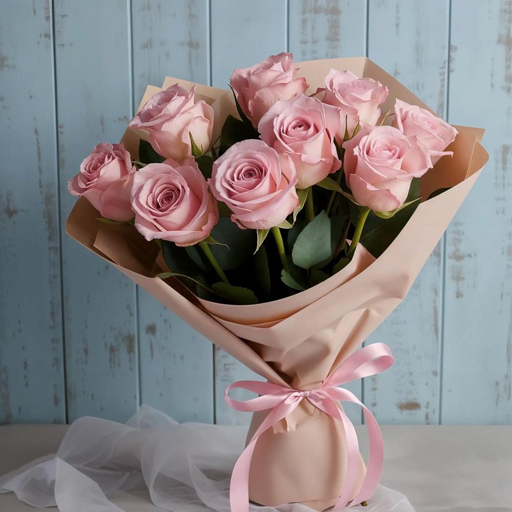 Букет цветов из: Розы в Егорово