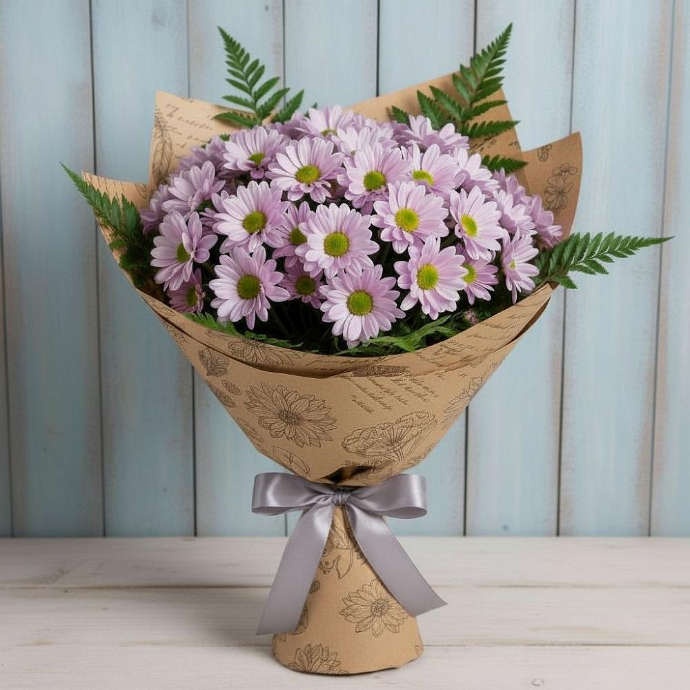 Букет цветов из: Хризантемы в Егорово