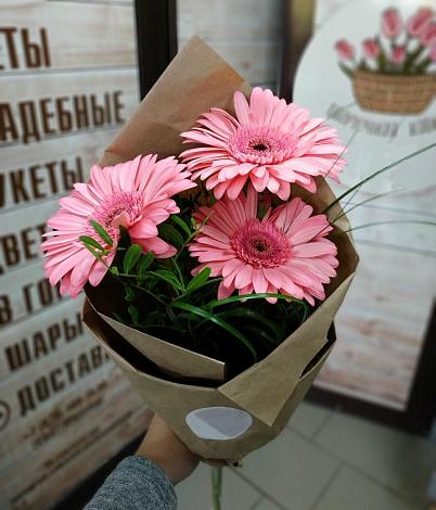 Букет цветов из: Герберы в Егорово