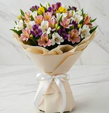 Букет цветов из:  Альстромерии в Егорово