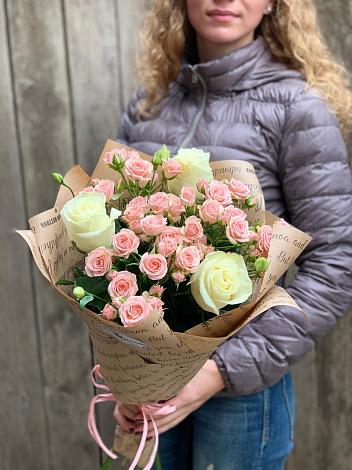 Букет цветов из: Розы в Егорово