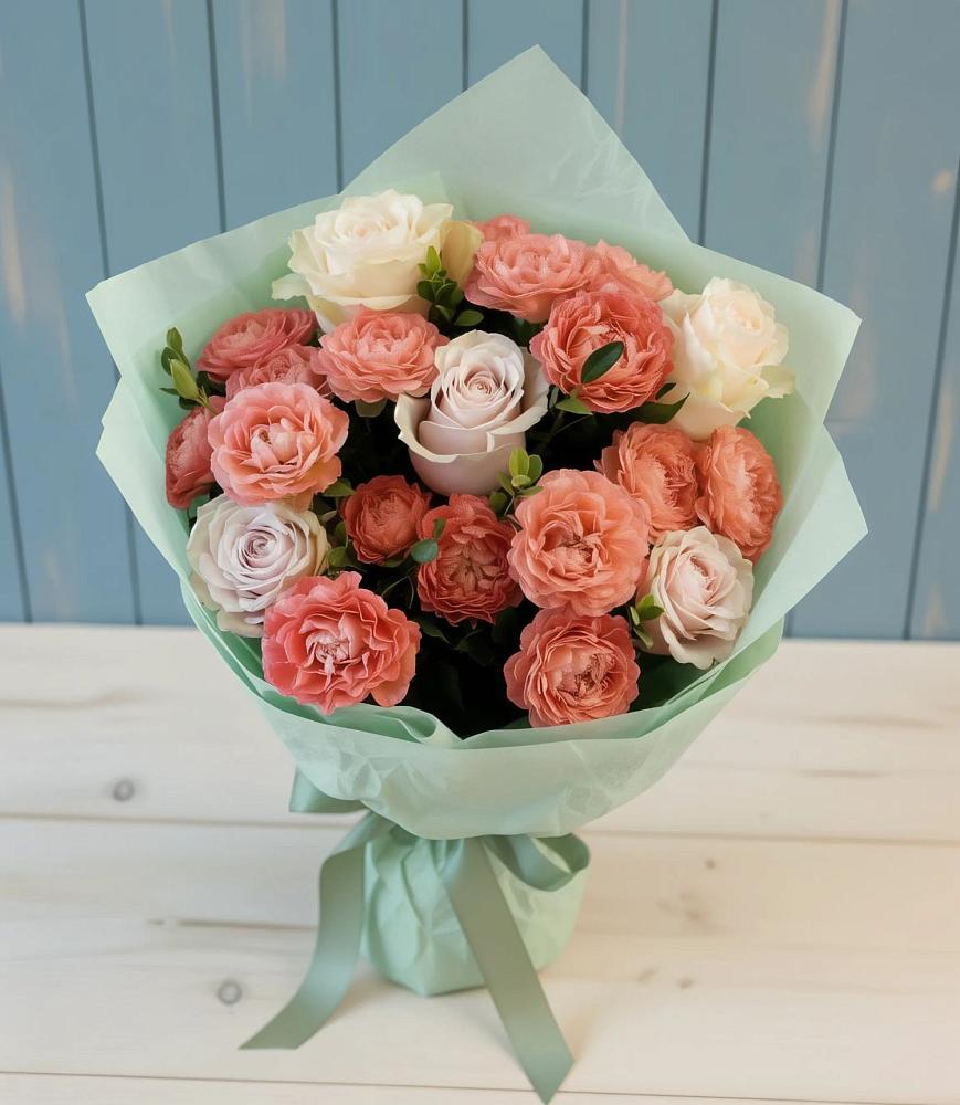 Букет цветов из: Розы в Егорово