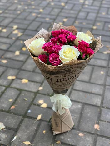 Букет цветов из: Розы в Егорово