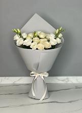 Букет цветов из:  Розы и Лизиантусы в Егорово